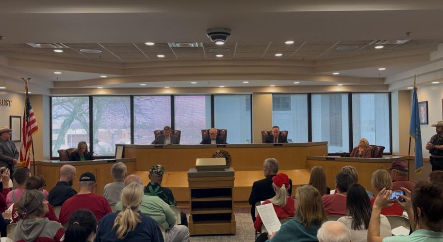 Cleveland County Commissioners meeting