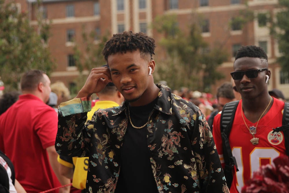 Pink wool, maroon stripes, LeBron James: The story behind Kyler Murray's  2019 NFL Draft suit, Sports