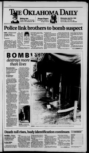 April 26, 1995, edition of the Oklahoma Daily