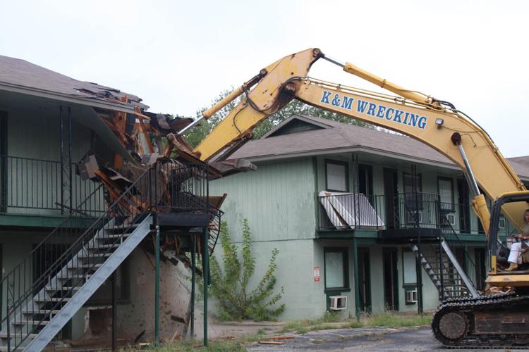 OU Motel Demolition