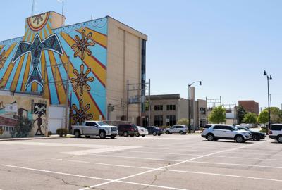 Gray Street parking lot