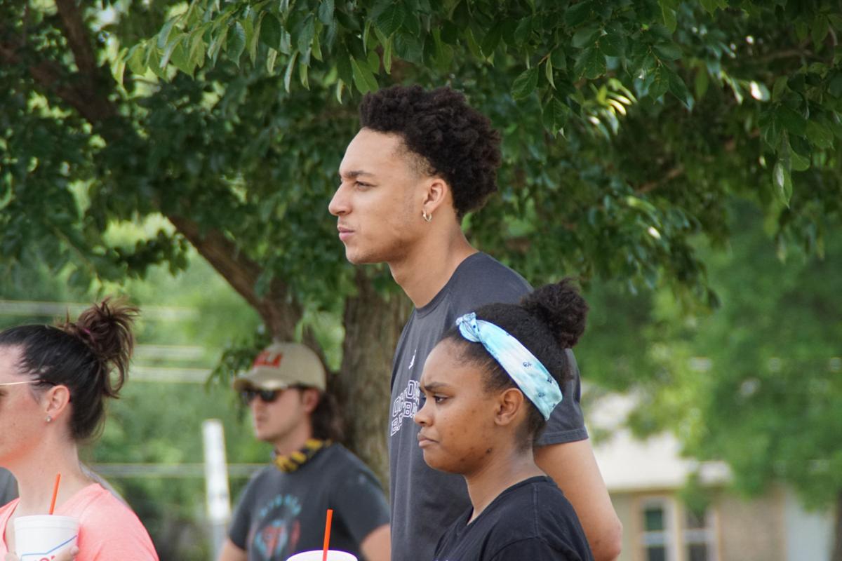 OU men's basketball Trae Young, Jamuni McNeace attend Norman Black