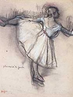 Danseuse à la barre