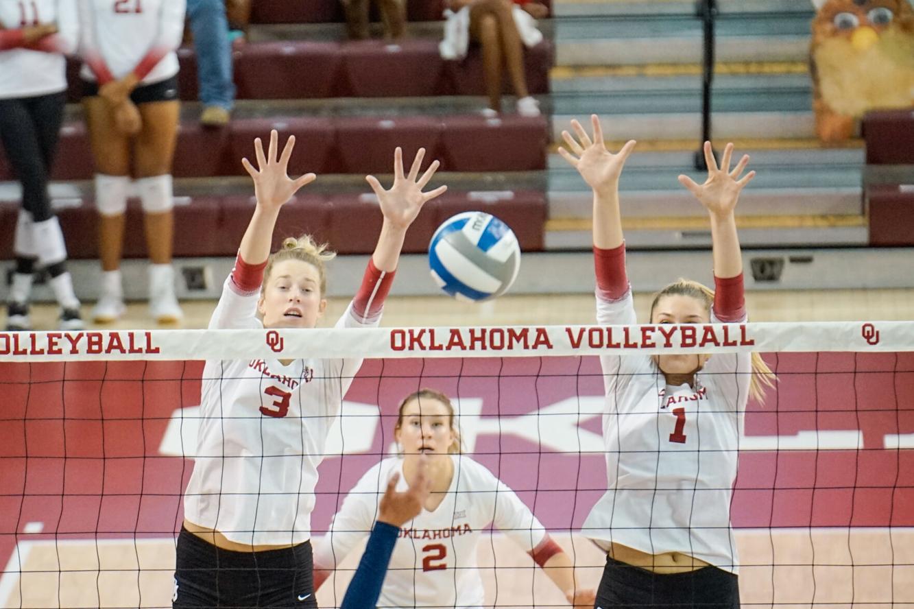 OU volleyball Sooners fall to Baylor 31 at home Sports