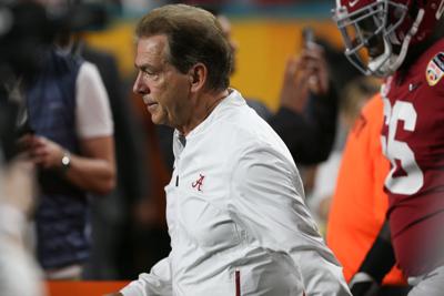 Orange Bowl Nick Saban Broke His Headset And Twitter Is Having