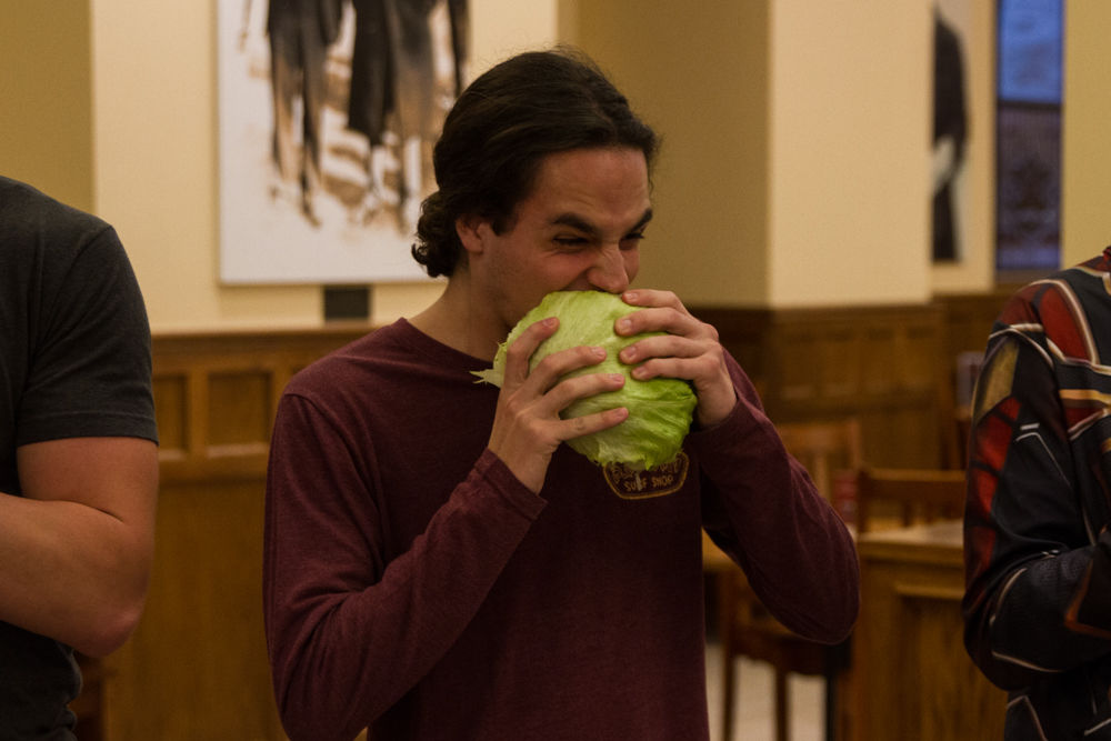 OU Lettuce Club hosts semesterly lettuceeating competition (photos