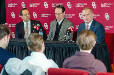 Athletic Director Roger Denny’s introductory press conference