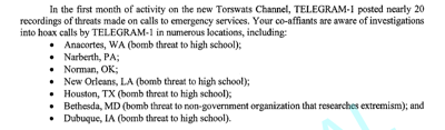 affidavit swatting 2