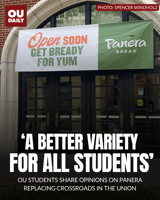 OU students share opinions on Panera Bread replacing Crossroads