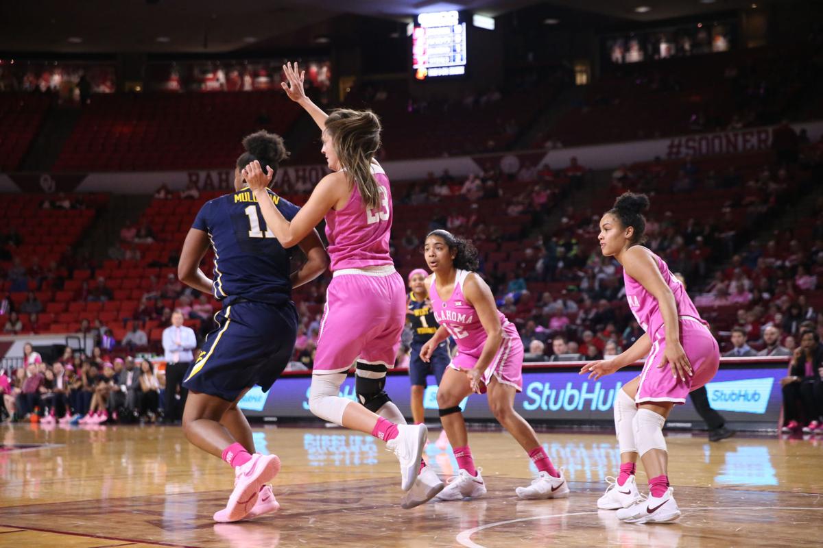 Oklahoma Women S Basketball Sooners Lead Mountaineers 31 26 At