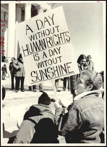 GAY PROTESTERS