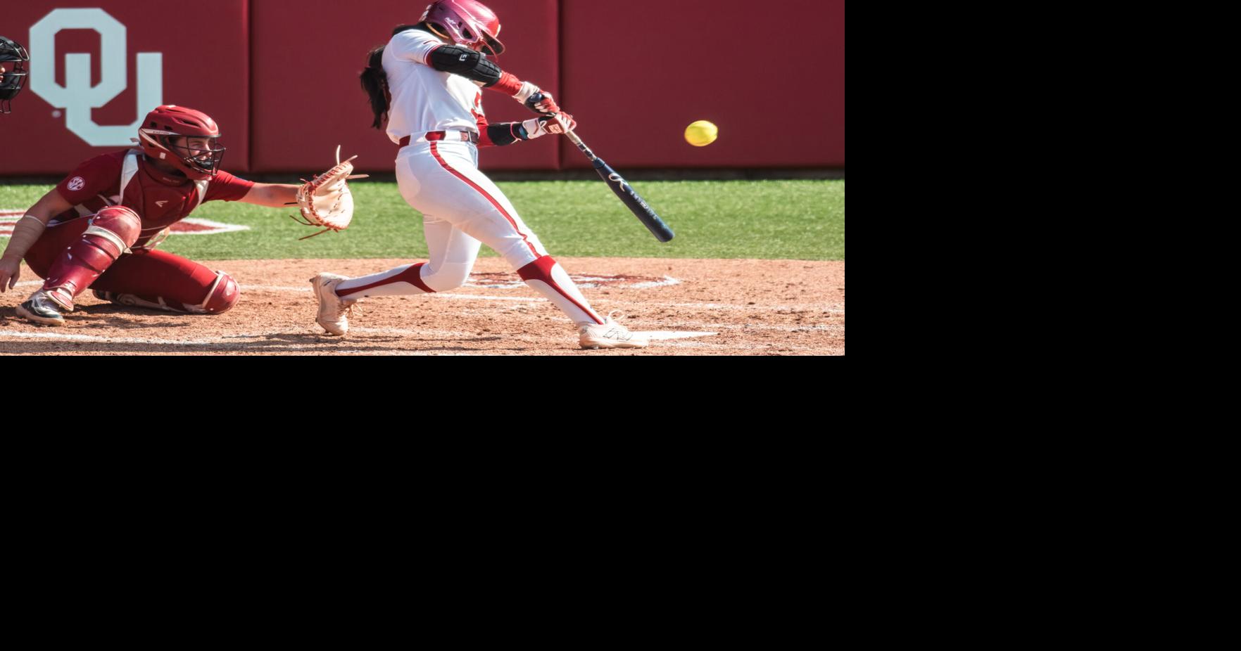 What time does Oklahoma softball play Alabama today?