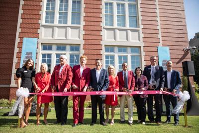 Dedication for the recent renovation at Jones Family Welcome Center