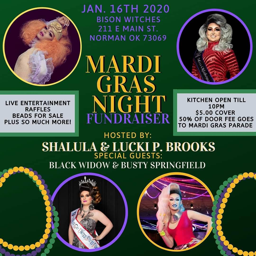 Drag show in Norman will raise money for annual Mardi Gras Parade