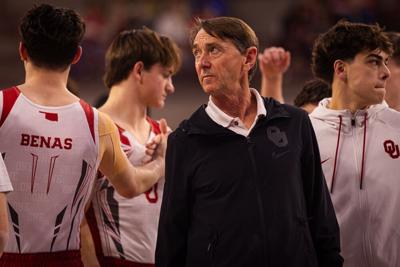 OU men's gymnastics vs. Nebraska