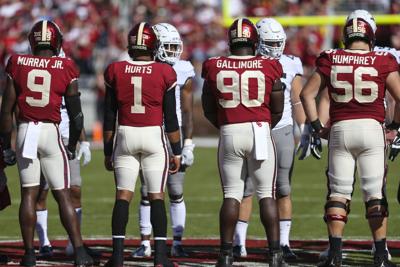Ou Football Jalen Hurts Ceedee Lamb Among 4 Sooners Named To All Big 12 First Team Sports Oudaily Com