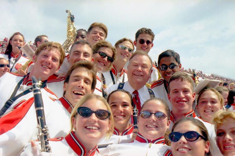 David Boren with Pride of Oklahoma