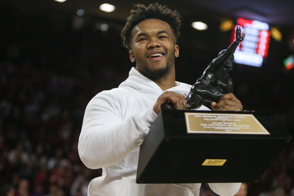 PHOTOS: OU football unveils Kyler Murray's Heisman statue