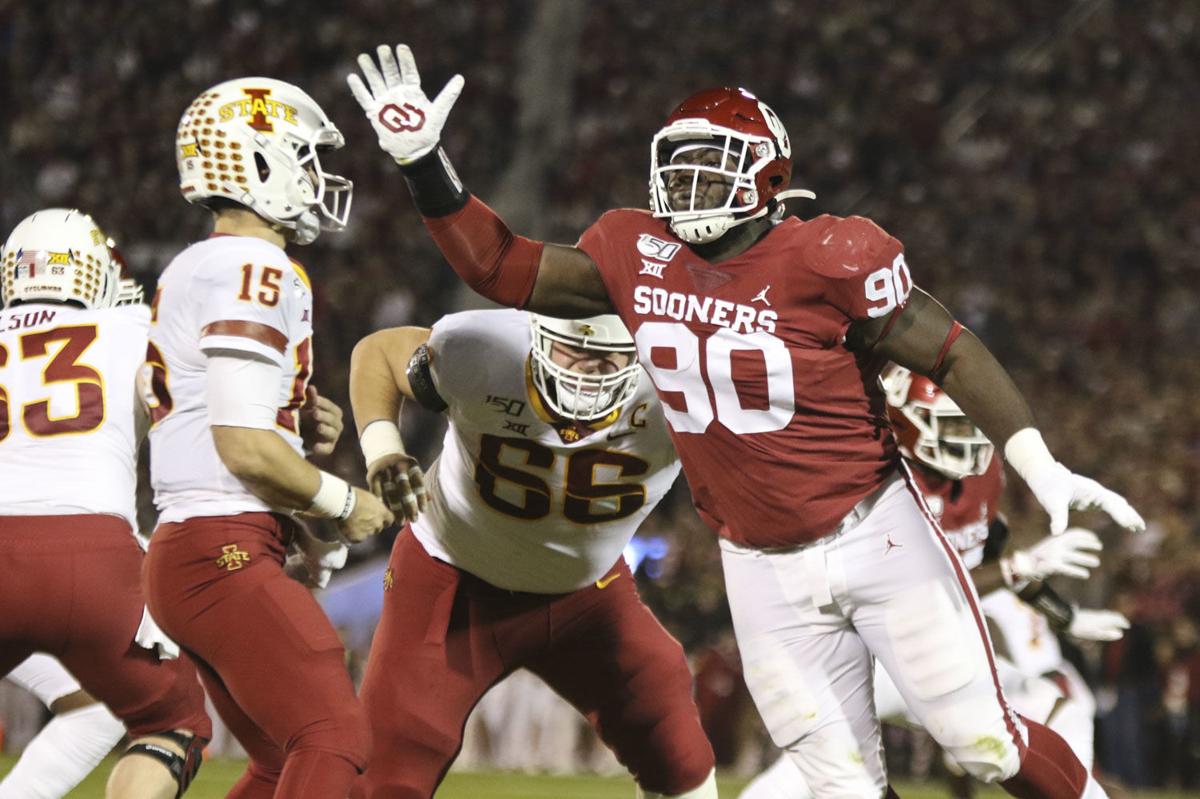 Oklahoma Sooners Defensive Lineman Neville Gallimore Editorial Stock Photo  - Stock Image