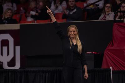 Oklahoma Sooners-Michigan Wolverines women's gymnastics