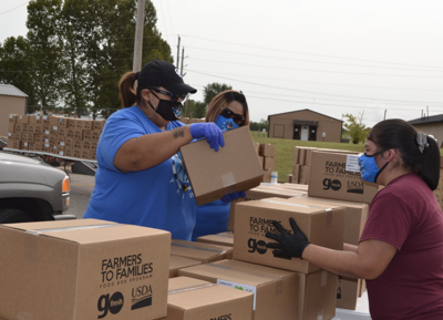 Food box giveaway