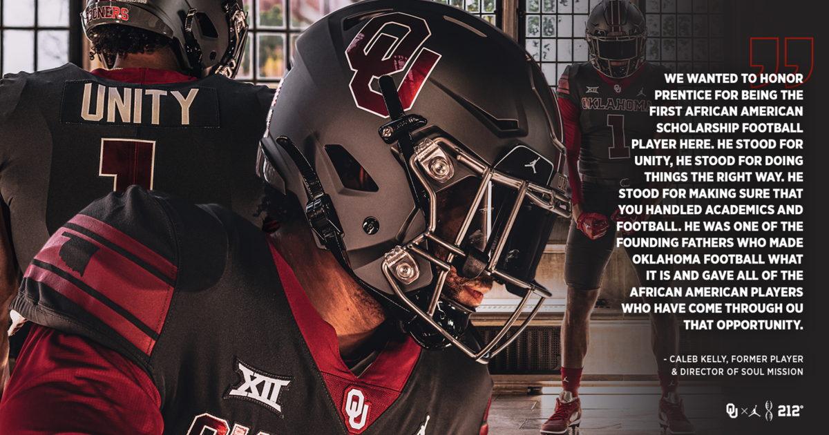 OU football Sooners reveal new Prentice Gautt Unity uniforms ahead of Kansas matchup Sports oudaily