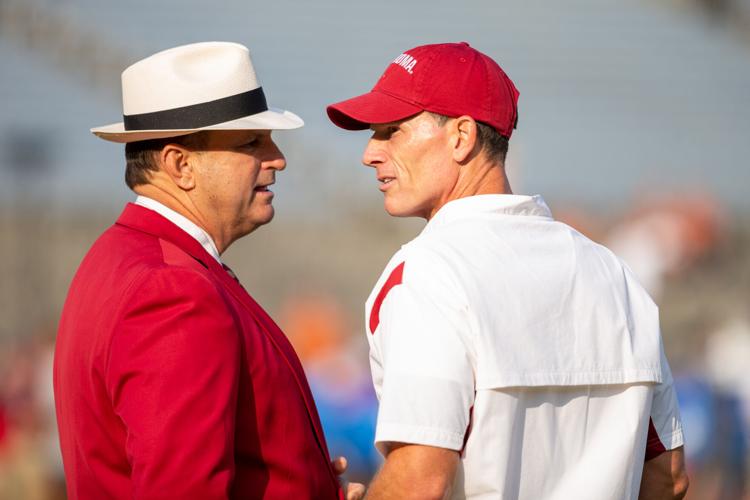Joe Castiglione and Brent Venables