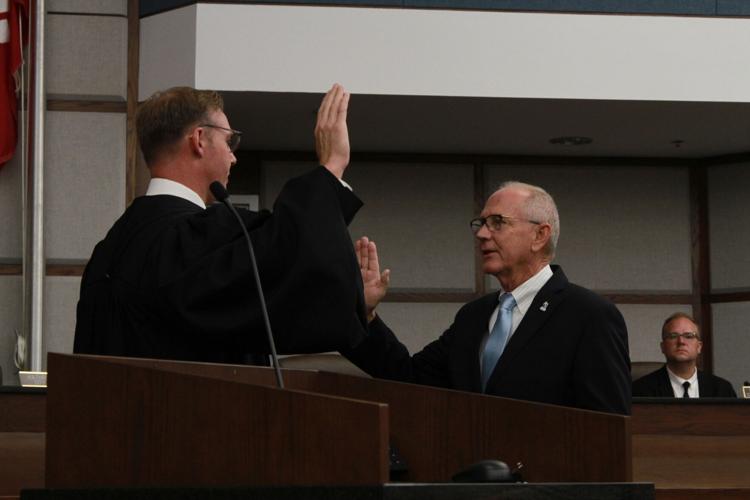 Larry Heikkila Sworn In