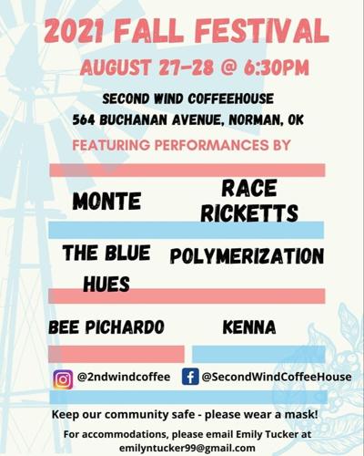 second wind music festival flyer