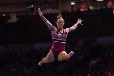 Oklahoma Sooners-Michigan Wolverines women's gymnastics