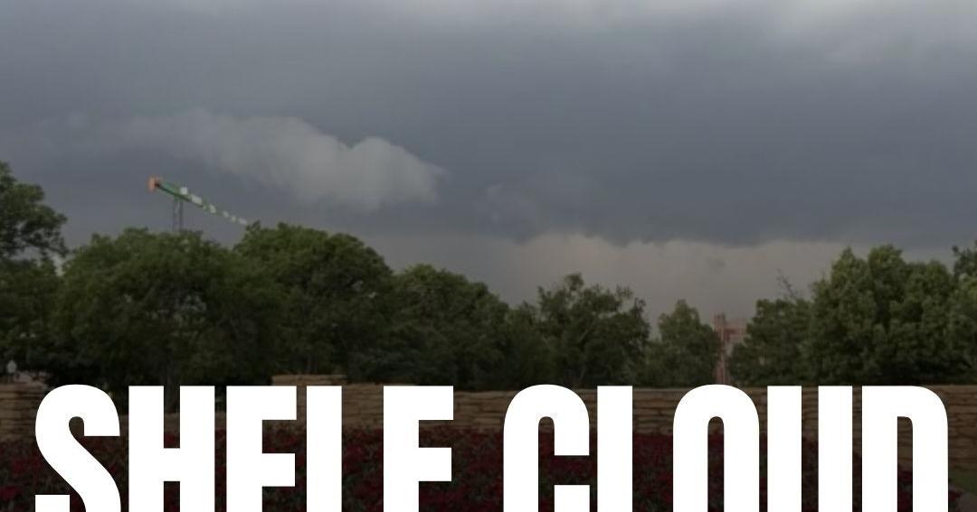 Timelapse of shelf cloud moving over campus | Multimedia | oudaily.com