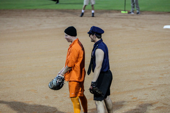 OU baseball/softball play in Halloween costume game (photos), Gallery