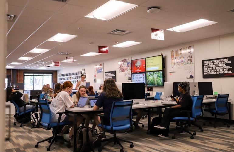 Newsroom desks