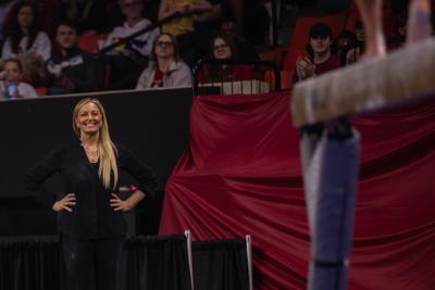 Oklahoma Sooners-Michigan Wolverines women's gymnastics