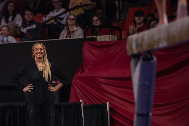Oklahoma Sooners-Michigan Wolverines women's gymnastics