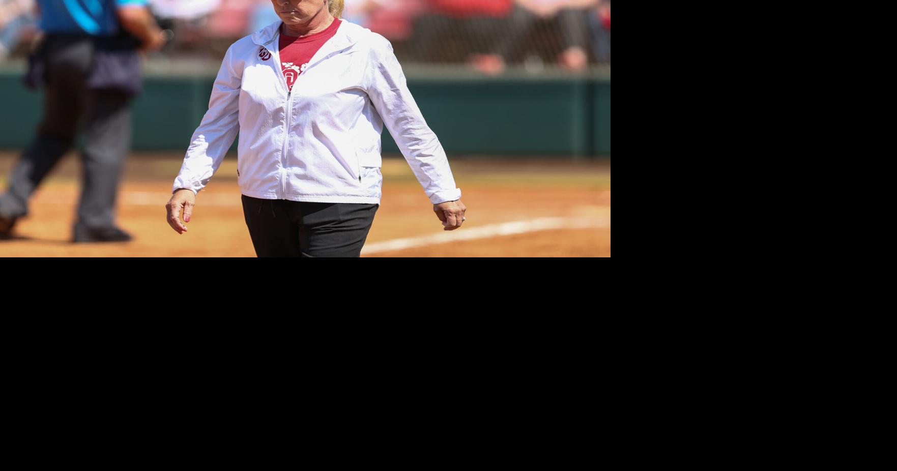College World Series Patty Gasso in attendance for Game 1, softball