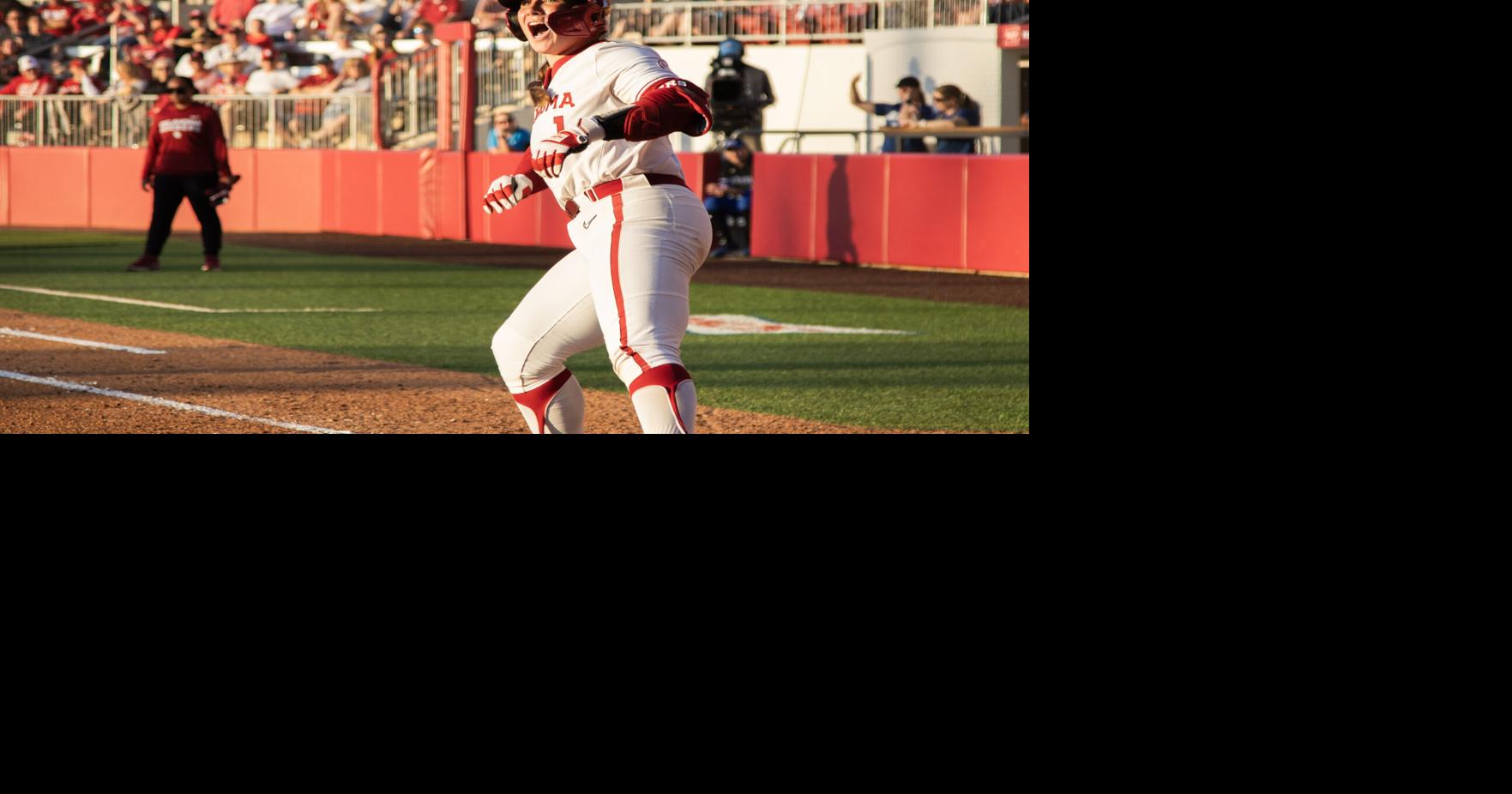 Kendall Wells sets freshman single-season home run record as OU softball topples Texas in game 2
