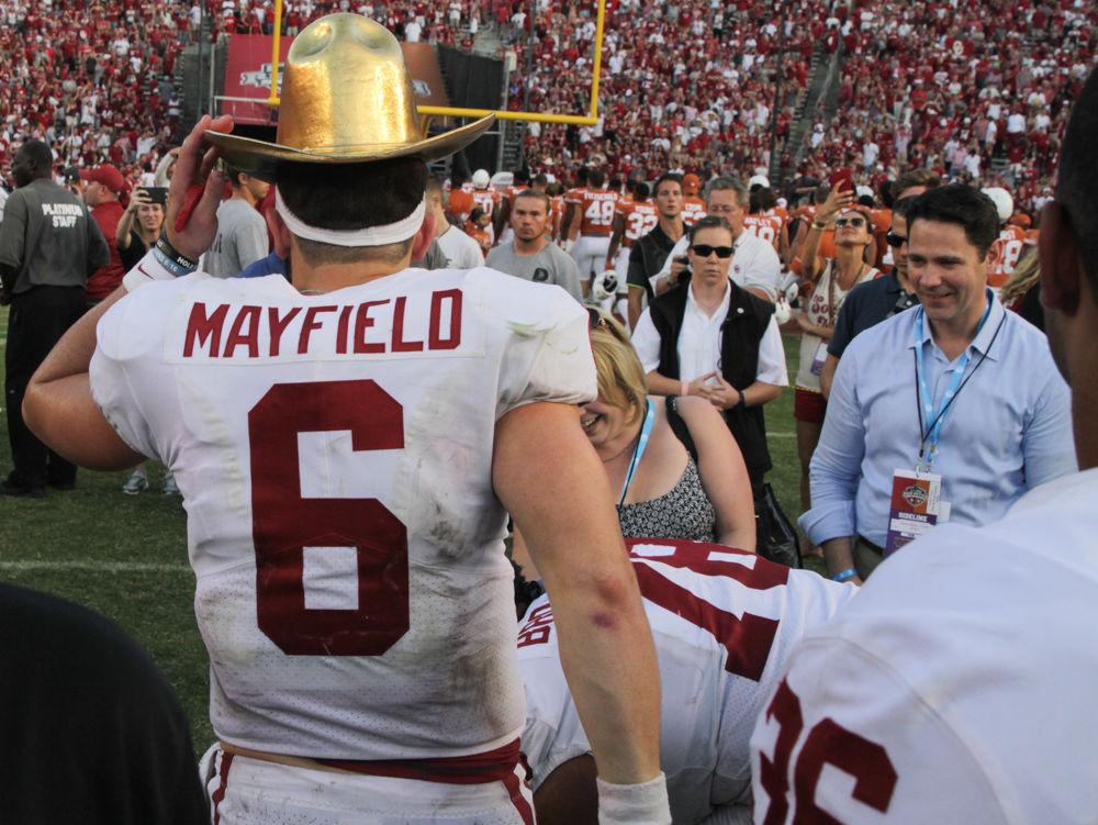 Baker Mayfield man hats