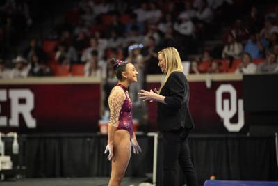Oklahoma Sooners-Florida Gators women's gymnastics