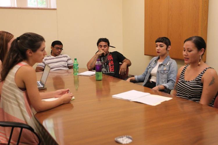 Native students meet with SGA