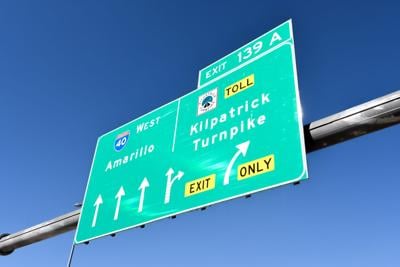 Turnpike sign