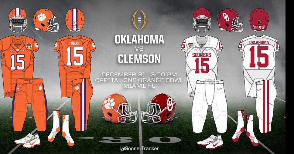 Clemson Uniform Tracker on X: 🟠🟣⚪️ As is tradition, Clemson's