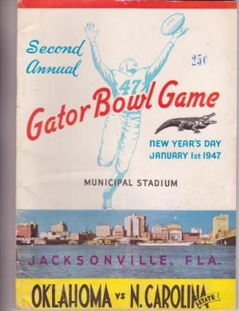 1947 Gator Bowl: Oklahoma v. North Carolina State