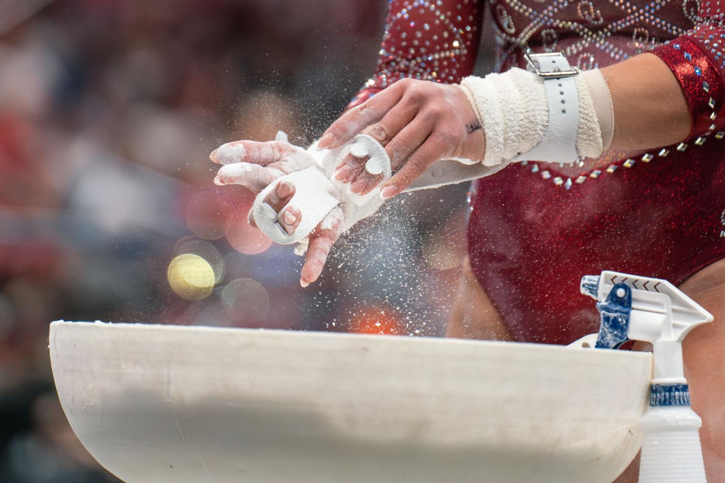 What time does OU women's gymnastics play Arkansas today? Sports