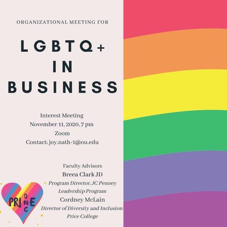 'LGBTQ+ in Business' group to hold first meeting, feature guest