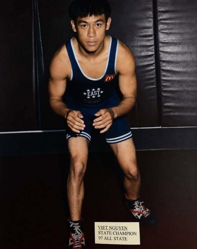 Viet Hoa Nguyen wrestling