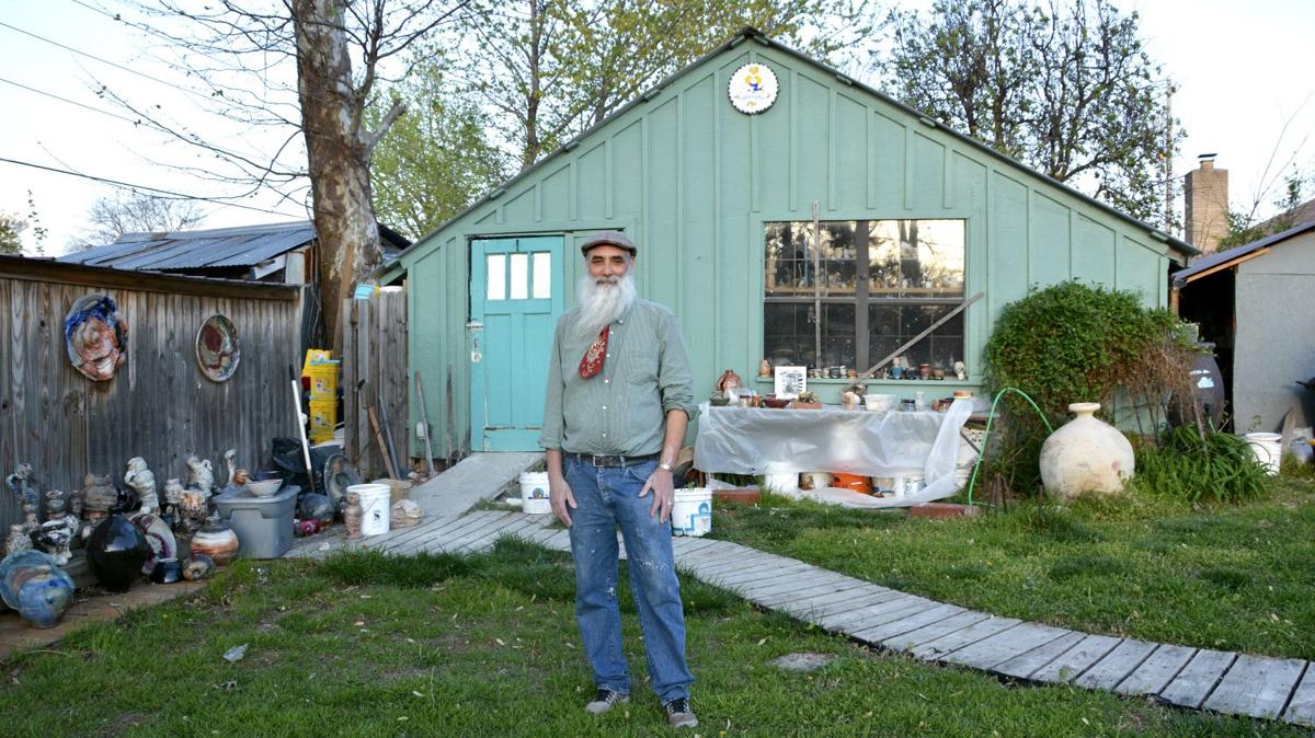 Norman Potter Finds Place In Local Exhibits Community S Heart