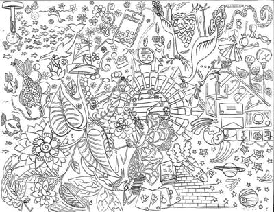 Adult coloring books help OU students de-stress, have fun | Arts &  Entertainment | oudaily.com