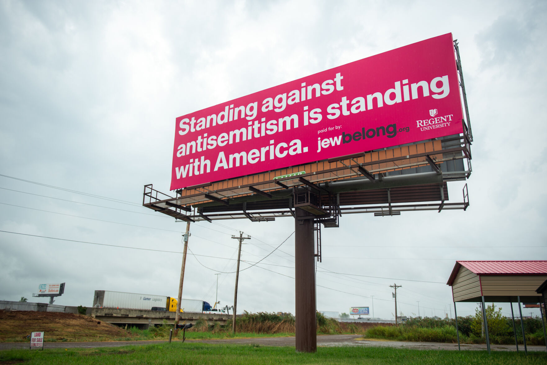 Billboards targeting antisemitism mounted in Norman | News