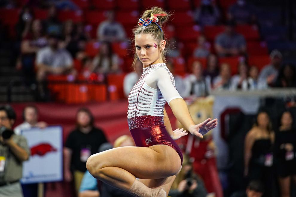 OU women’s gymnastics Carly Woodard, Jordan Bowers lead Sooners to